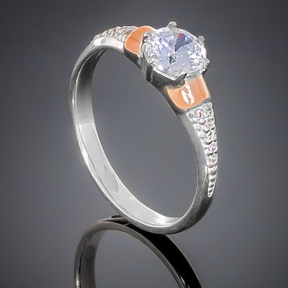 Перстень 369 альпініт монтана Rh Timofeev