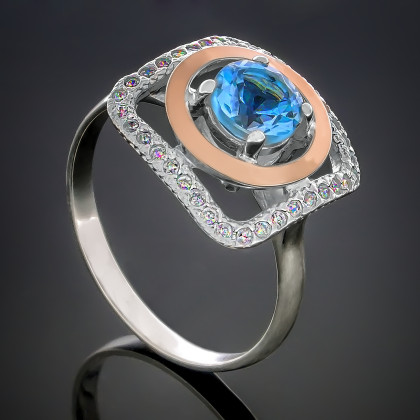 Перстень 403 альпініт зелений Rh Timofeev