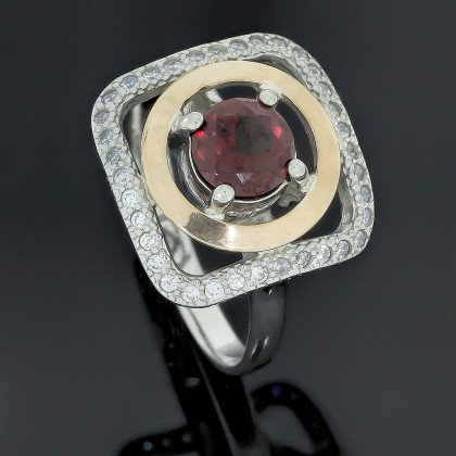 Перстень 403 альпініт сірень Rh Timofeev