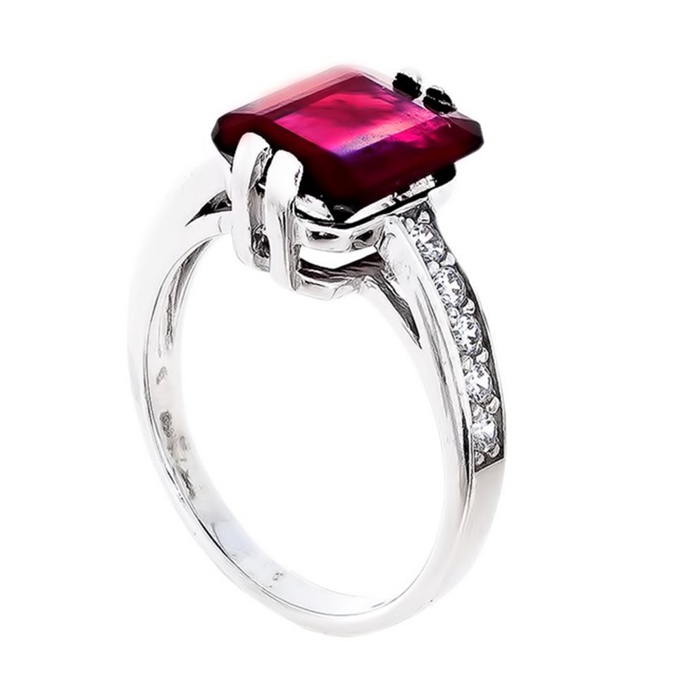 Перстень 676 гранат Rh Timofeev