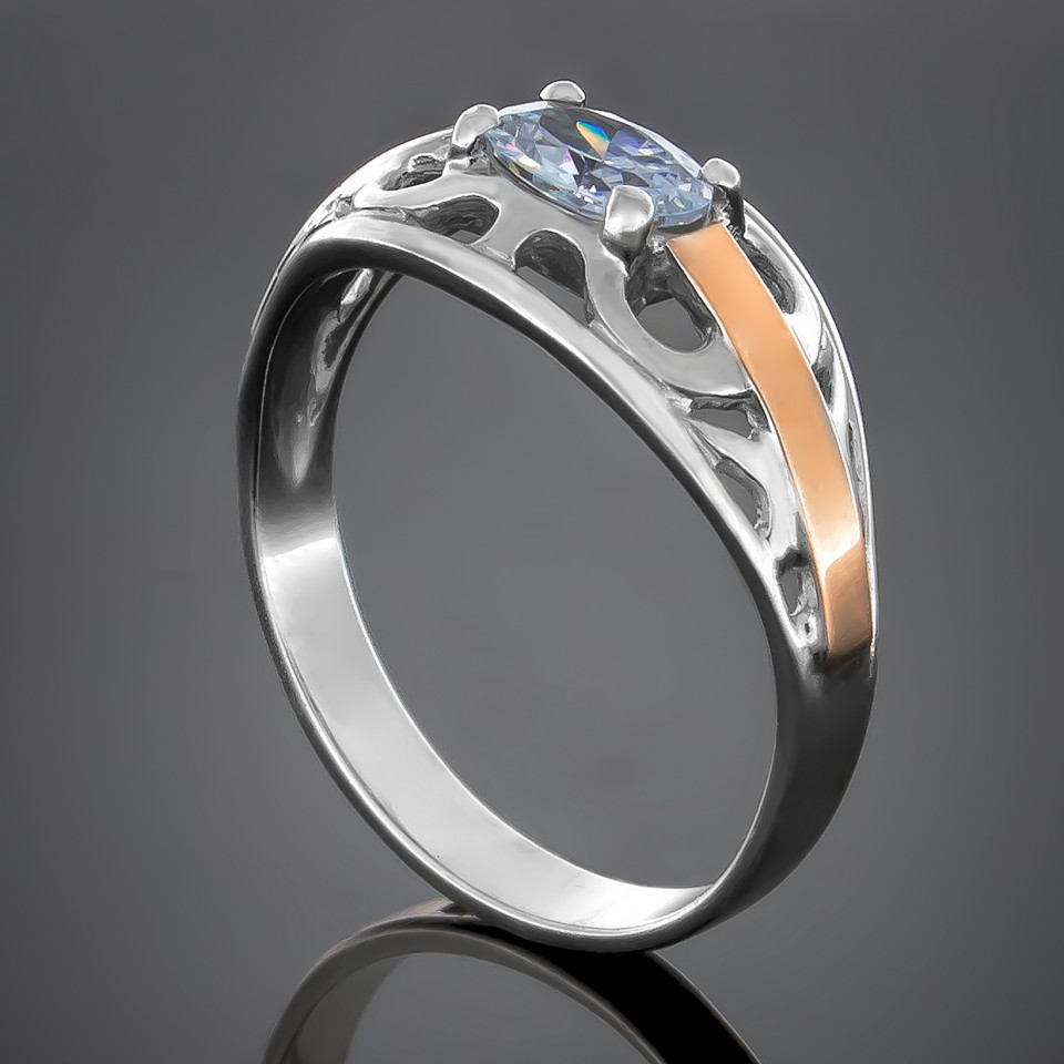 Перстень 414 цитрин Rh Timofeev