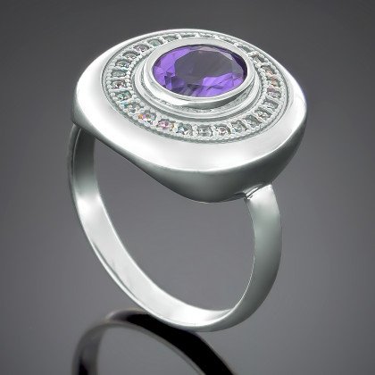 Перстень 415 альпініт монтана Rh Timofeev