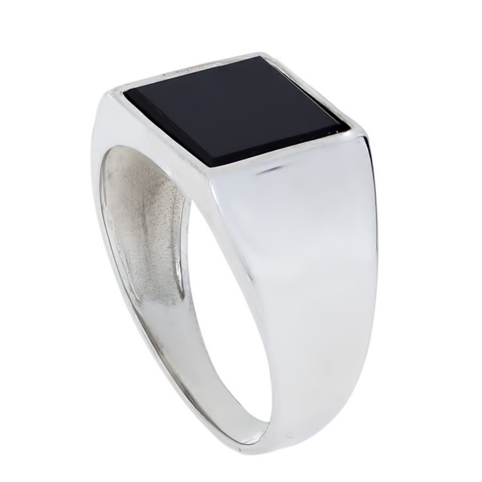 Перстень 583 онікс імітація Rh Timofeev