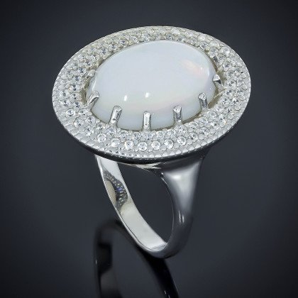 Перстень 476(2) улексит Rh Timofeev