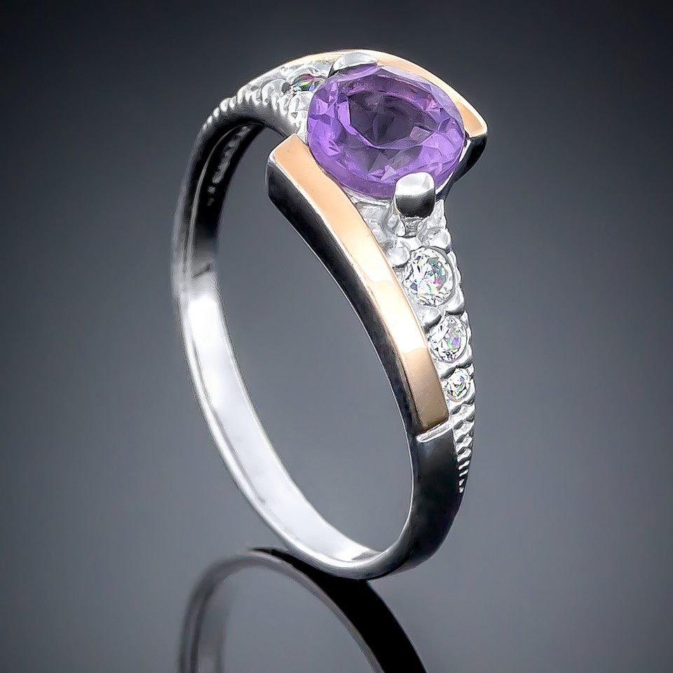 Перстень 482 гранат Rh Timofeev