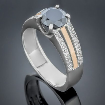 Перстень 499 альпініт монтана Rh Timofeev