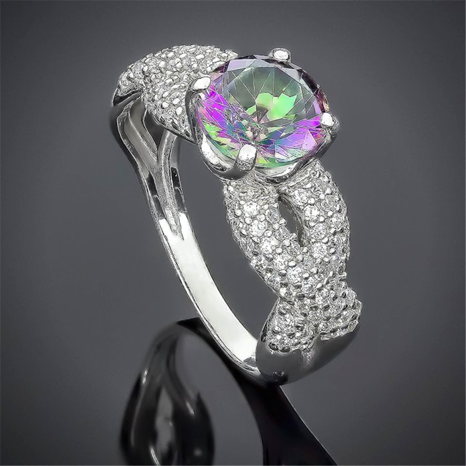 Перстень 512(2) альпініт містік Rh Timofeev