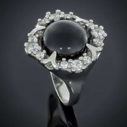 Перстень 550 тигрове око Rh Timofeev