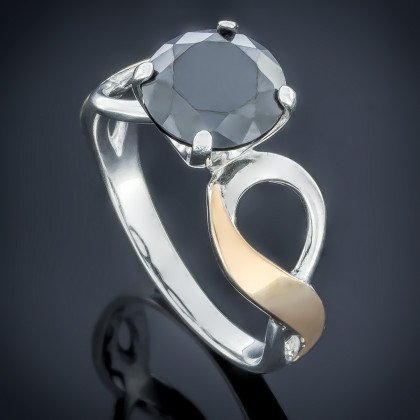 Перстень 510 альпініт монтана Rh Timofeev