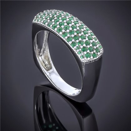 Перстень 505 цирконій з. Rh Timofeev