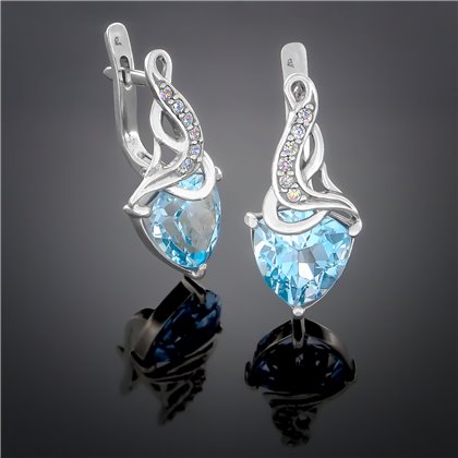 Сережки 127(2) лаванда Timofeev