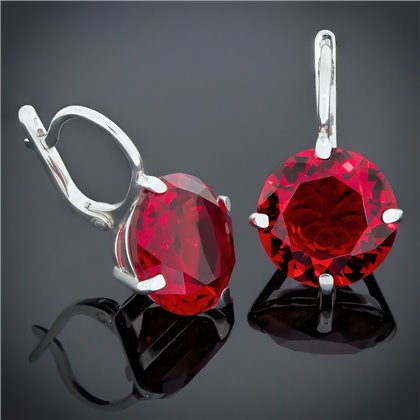 Сережки 129 альпініт червоний Timofeev