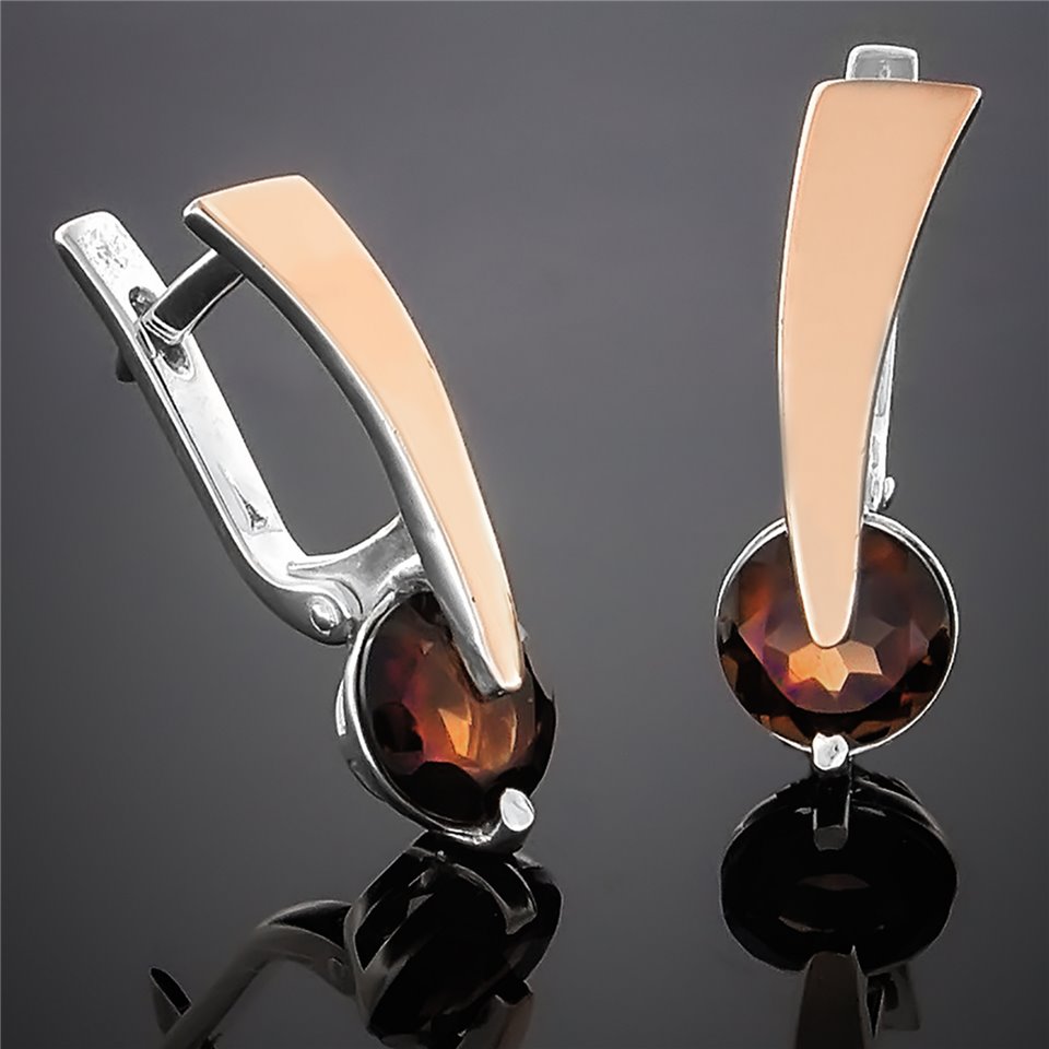 Сережки 149 альпініт імітація Rh Timofeev