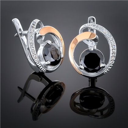 Сережки 192 альпініт монтана Rh Timofeev