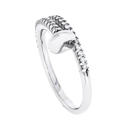 Перстень 915 цирконій білий Rh Timofeev