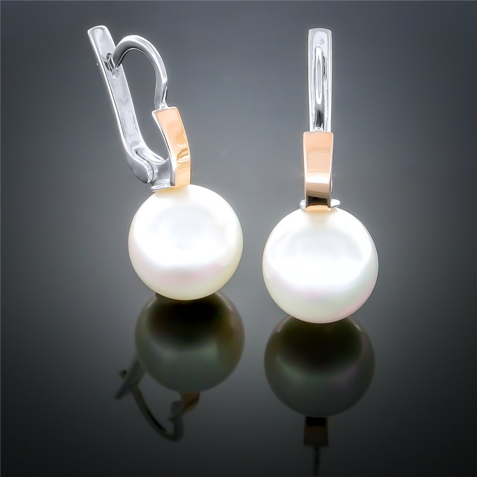 Сережки 197 бірюза Rh Timofeev