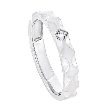 Перстень 919 цирконій білий Rh Timofeev