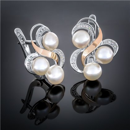 Сережки 230 кольоровий Rh Timofeev