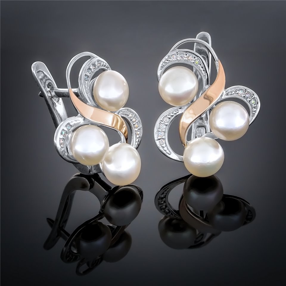 Сережки 230 кольоровий Rh Timofeev