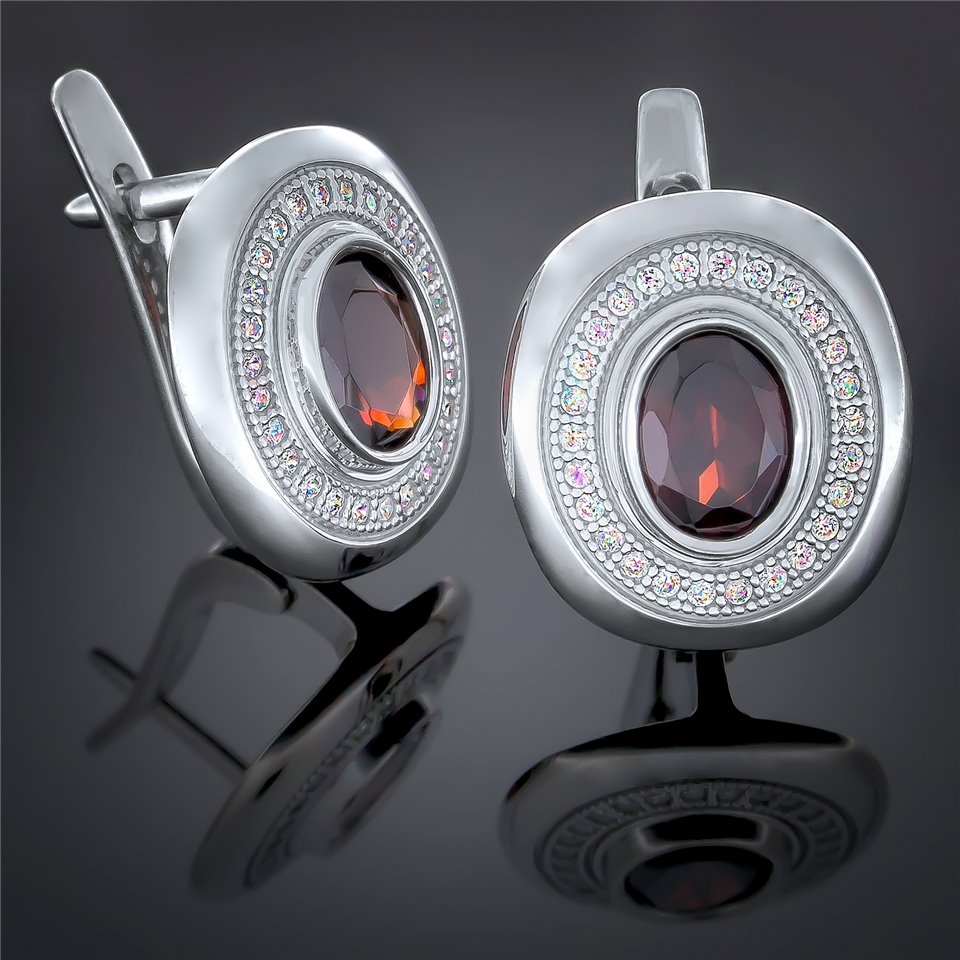 Сережки 415 альпініт монтана Rh Timofeev