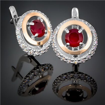 Сережки 409 альпініт клюква Rh Timofeev