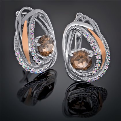 Сережки 402 альпініт кор. Rh Timofeev