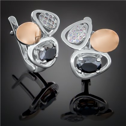 Сережки 397 альпініт містік Rh Timofeev