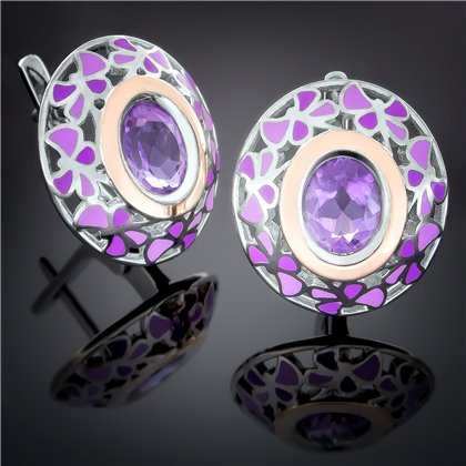 Сережки 390 альпініт сірень Rh Timofeev