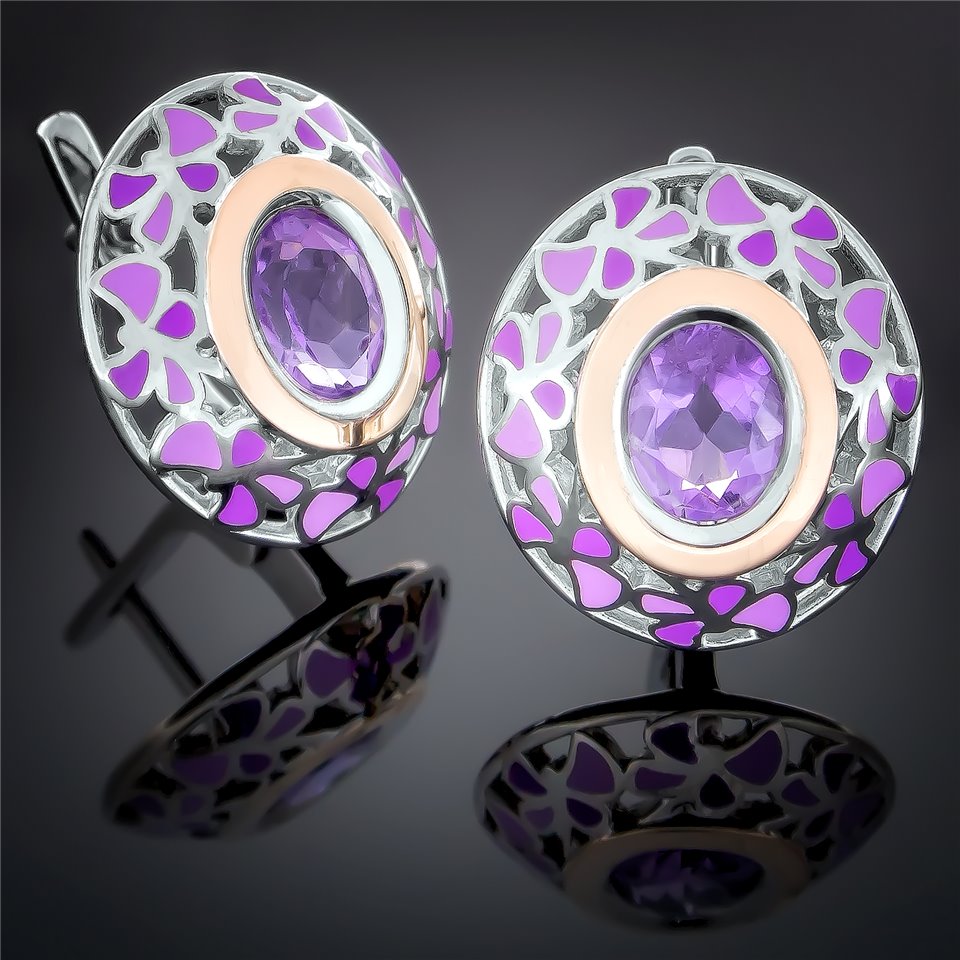 Сережки 390 альпініт сірень Rh Timofeev