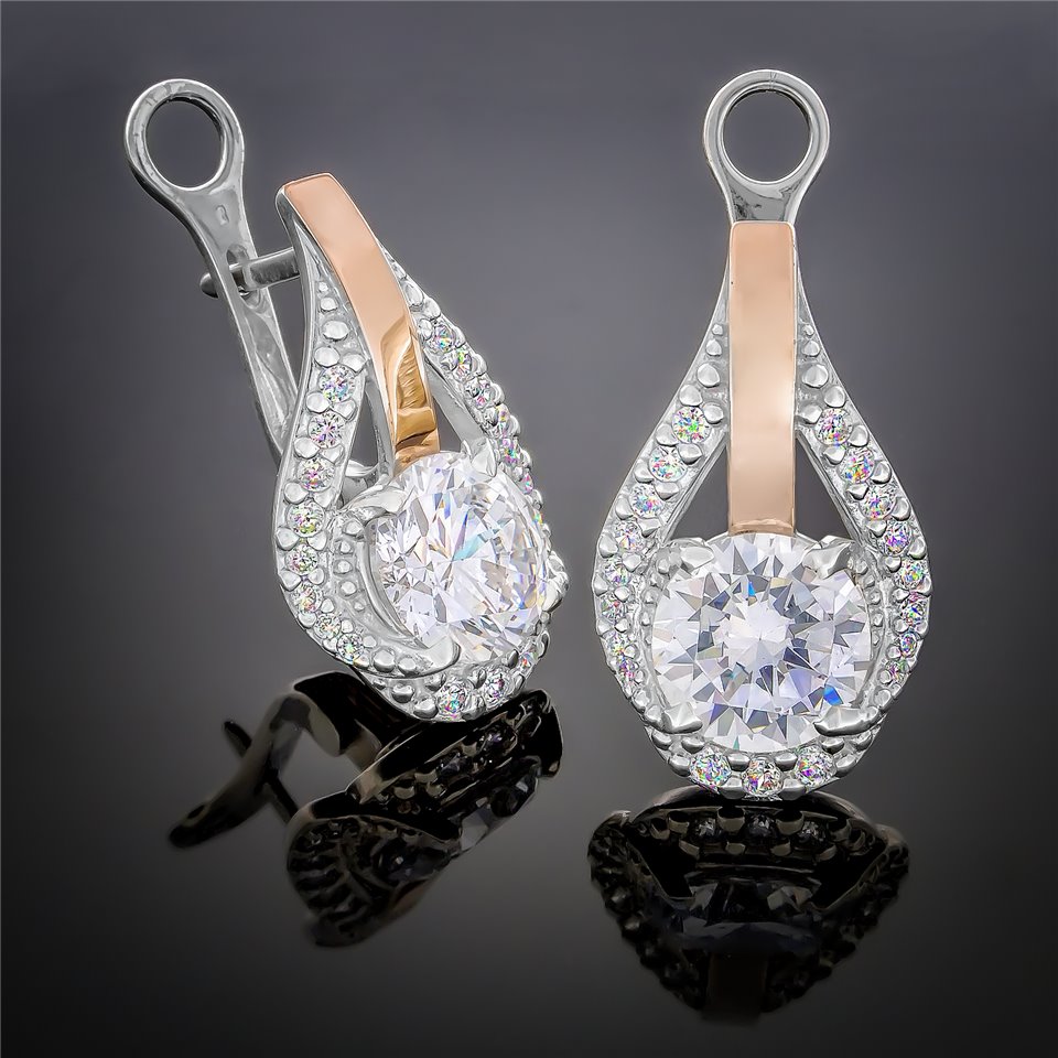 Сережки 385 альпініт зелений Rh Timofeev