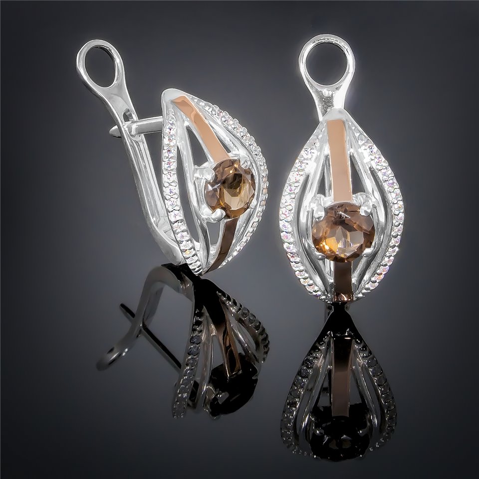 Сережки 377 альпініт монтана Rh Timofeev