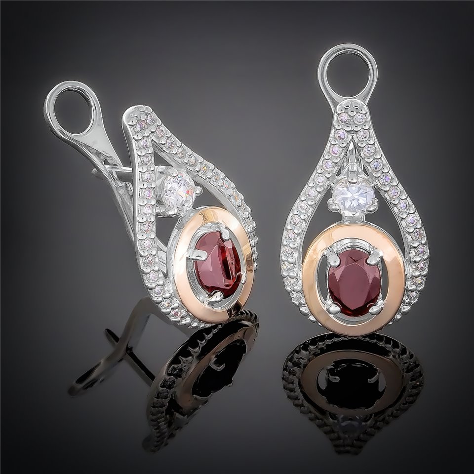 Сережки 373 раухтопаз Timofeev