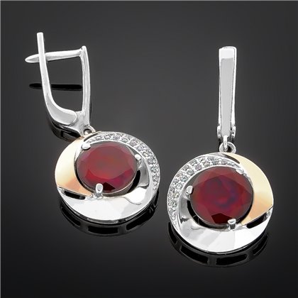 Сережки 189 гранат(д) Timofeev