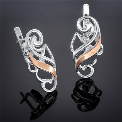 Сережки 288 Rh Timofeev