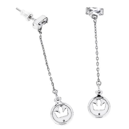 Сережки 913 хризоліт Rh Timofeev