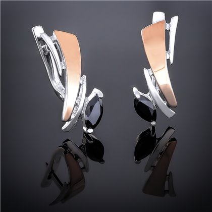 Сережки 78 хризоліт Rh Timofeev