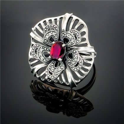 Перстень 161 гранат Timofeev