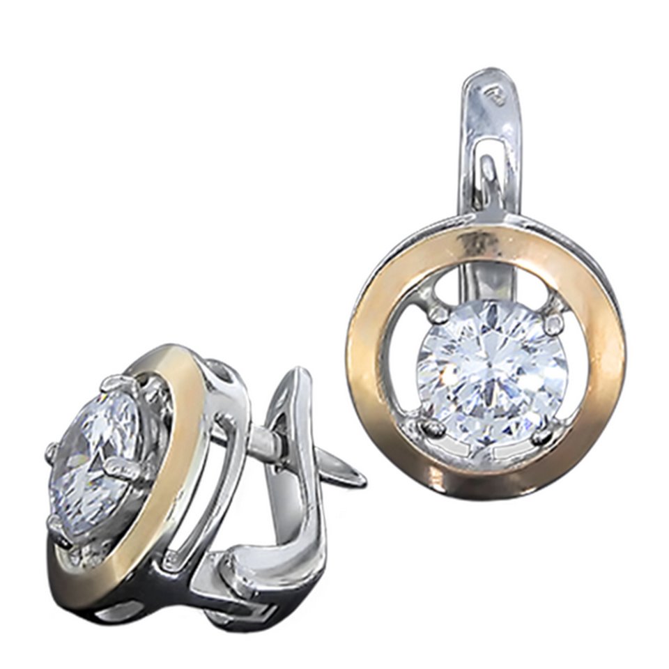 Сережки 606 (2) альпініт синій Rh Timofeev