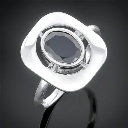 Перстень 175 цирконій чорний Rh Timofeev