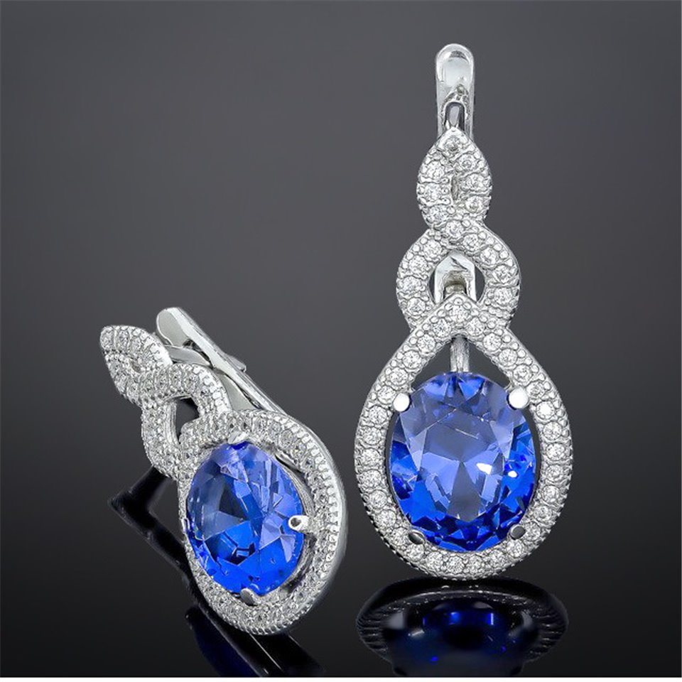 Сережки 553 альпініт смарагд Rh Timofeev