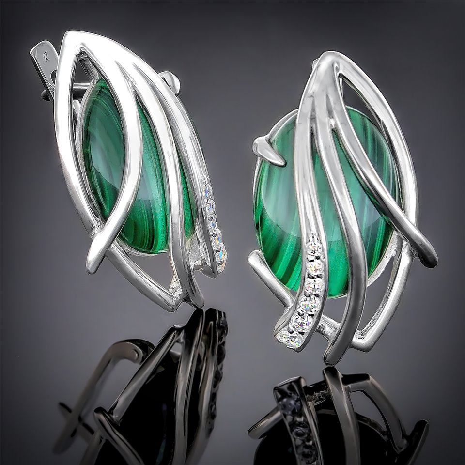 Сережки 39 онікс Timofeev