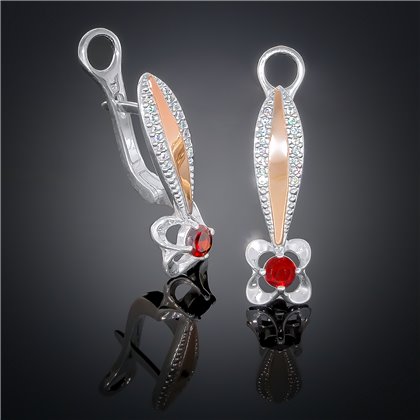 Сережки 371 альпініт клюква Rh Timofeev