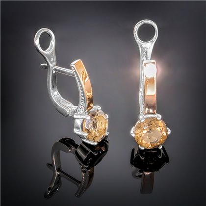 Сережки 370 султаніт Rh Timofeev 2