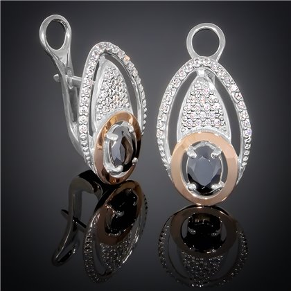 Сережки 368 альпініт монтана Rh Timofeev