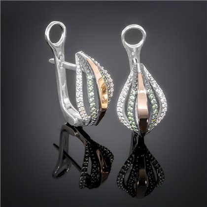 Сережки 361 Rh Timofeev