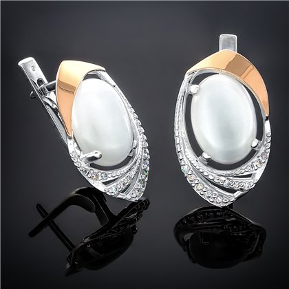 Сережки 305 улексит Timofeev