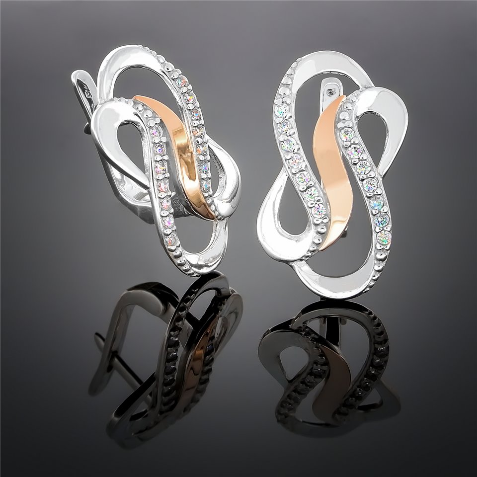 Сережки 300 Rh Timofeev