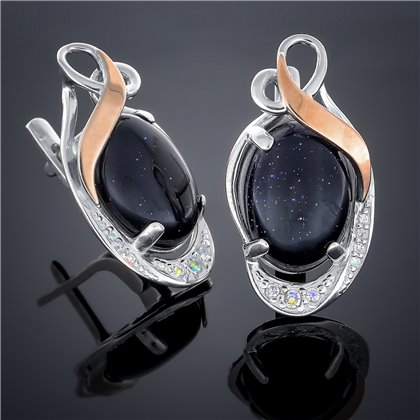 Сережки 277 бірюза Timofeev