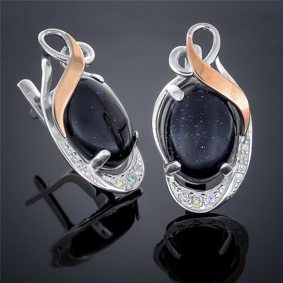 Сережки 277 бірюза Timofeev