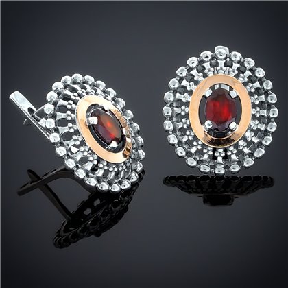 Сережки 274 альпініт червоний Timofeev